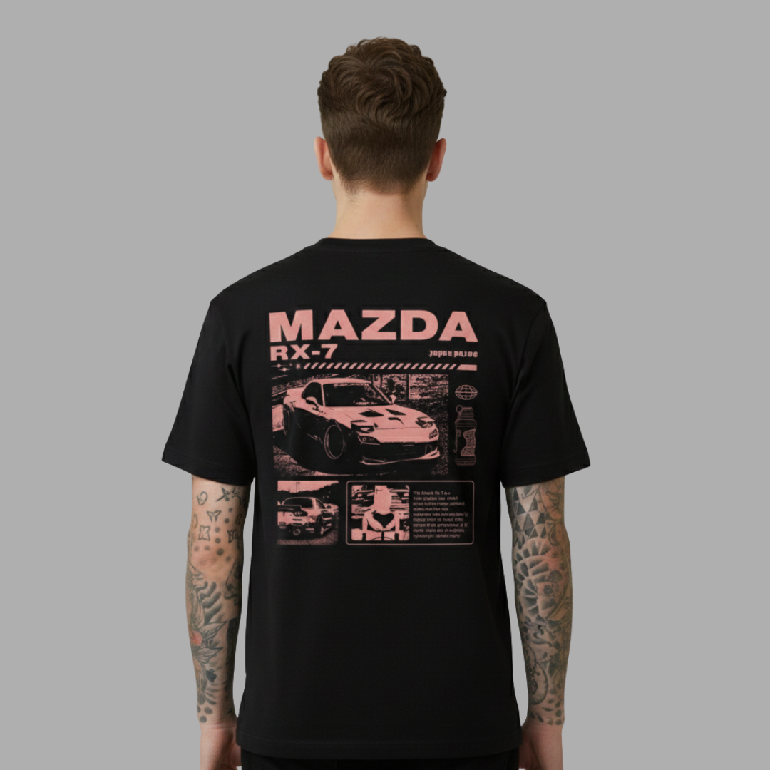 Polo Negro Colección Mazda | Hombre